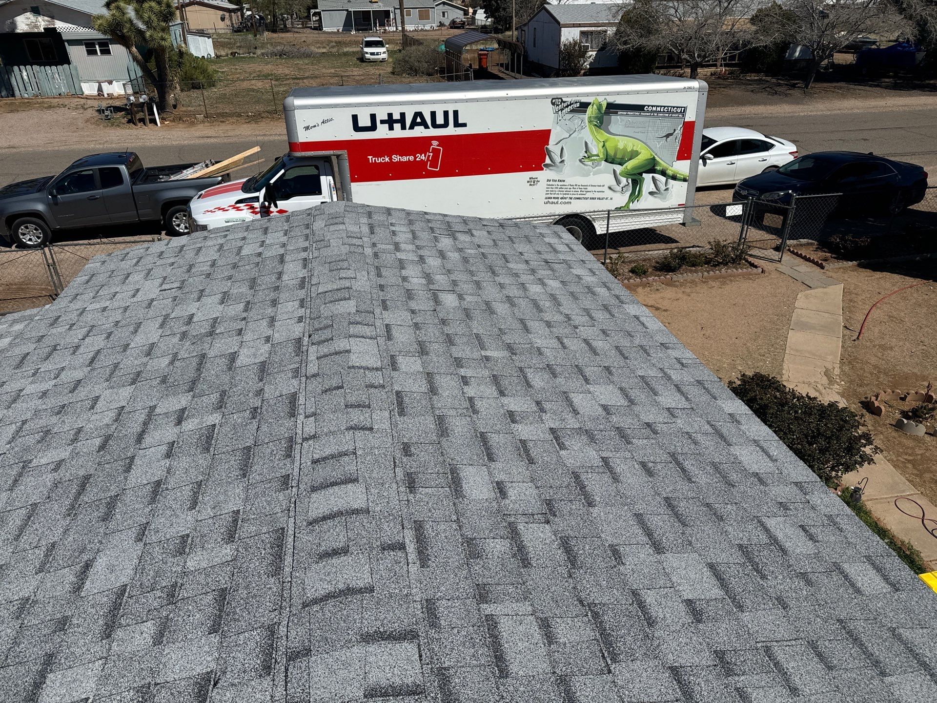 Estate Gray Shingles by Reimagine Roofing