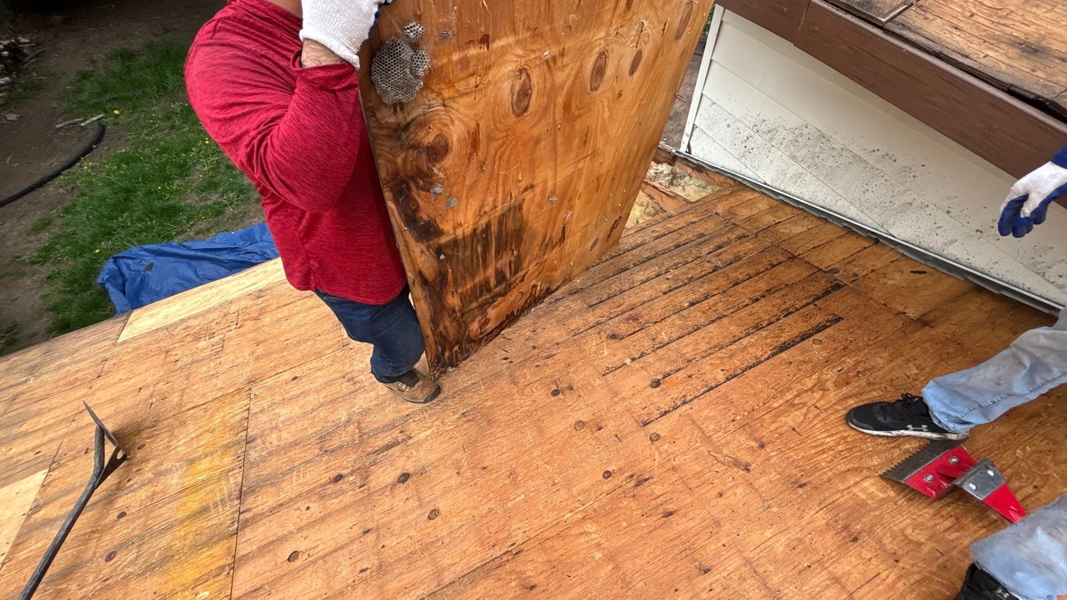 Roof Replacement using Owens Corning Teak by 180 Contractors