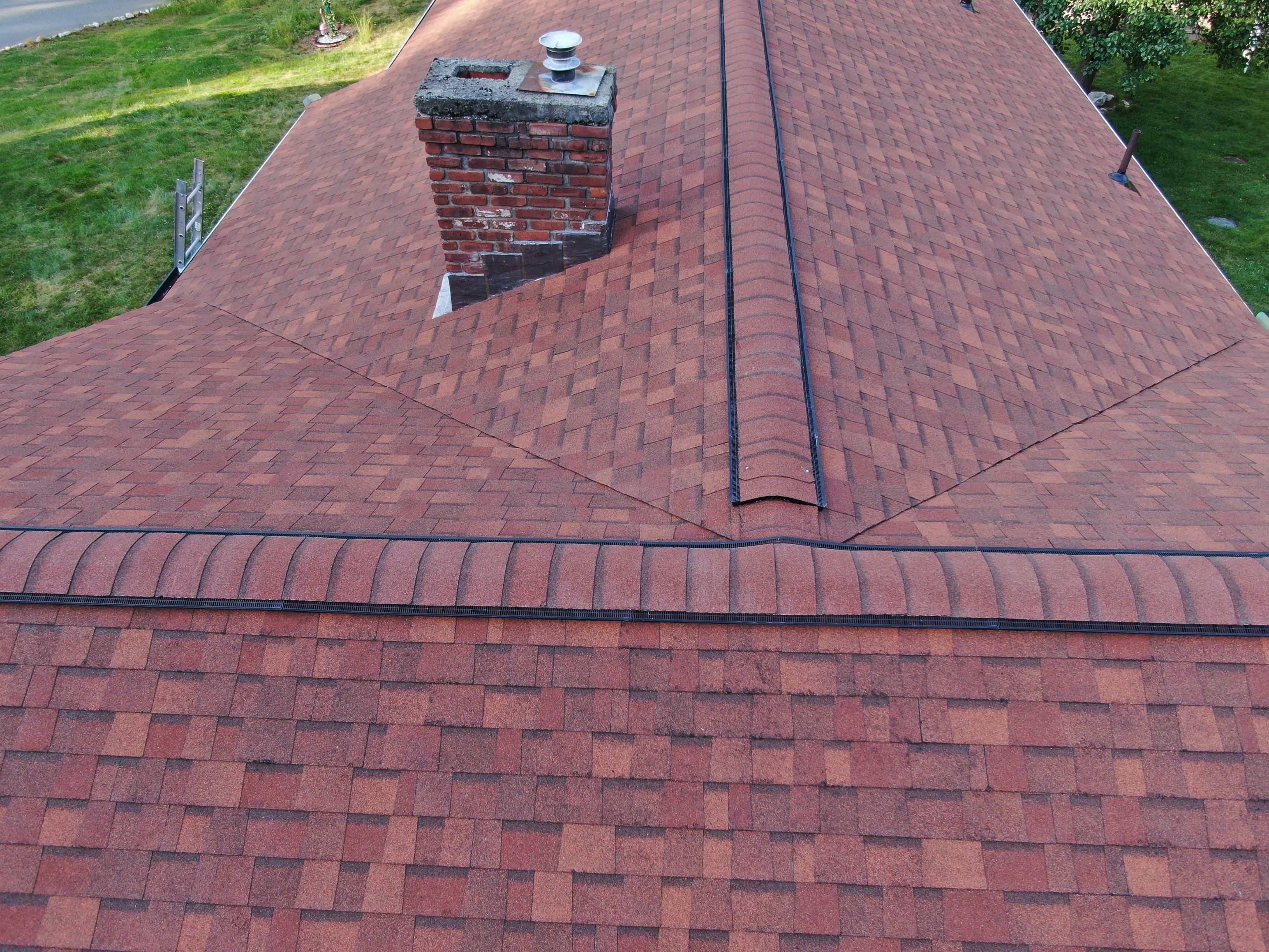 Roof Replacement with Gutter Guards – Westford, MA by Mighty Dog Roofing of Greater Middlesex County