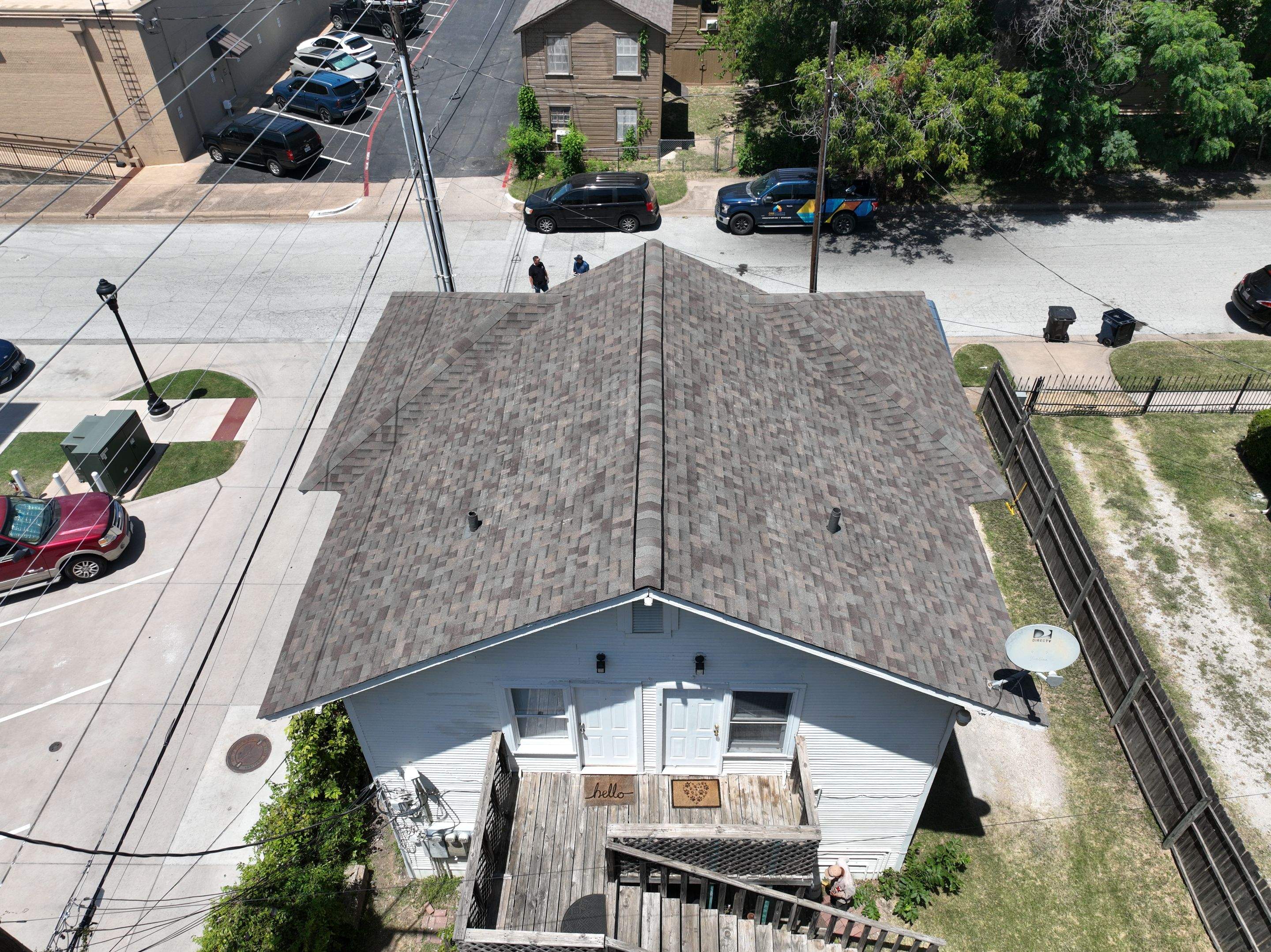 Residential Roofing Installation using Malarkey Highlander Natural Wood by OneSource Roofing and Restoration
