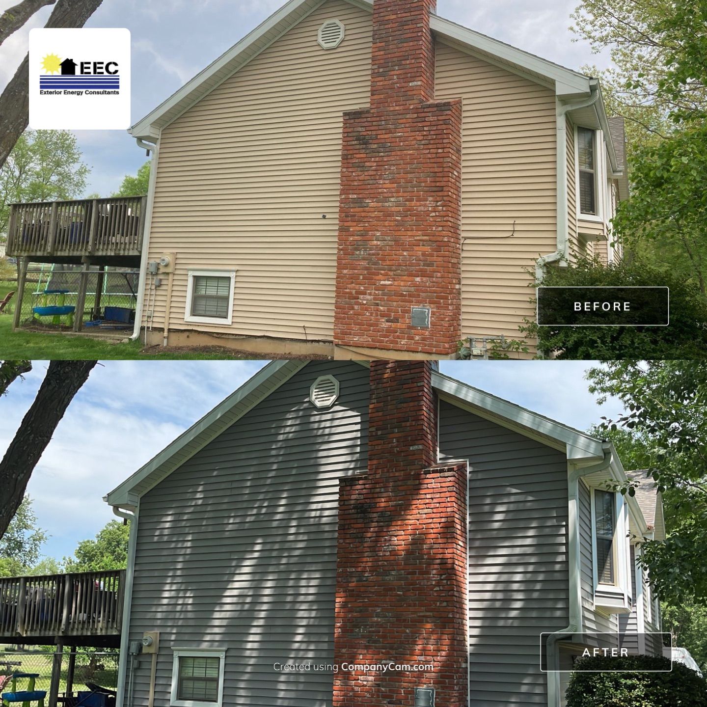 Siding and Window Install  by EEC  Windows, Siding & Roofing 