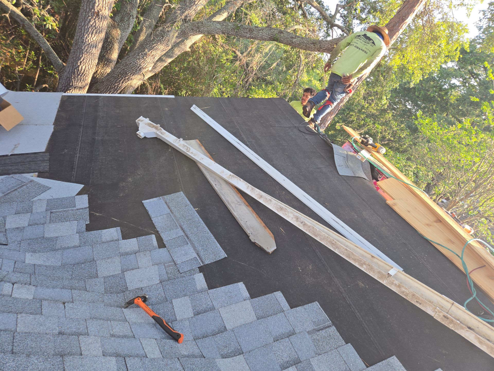 Project in Clearwater 33760 by Mitchell Roofing Company LLC 