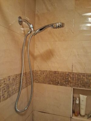 New Handheld Shower Install