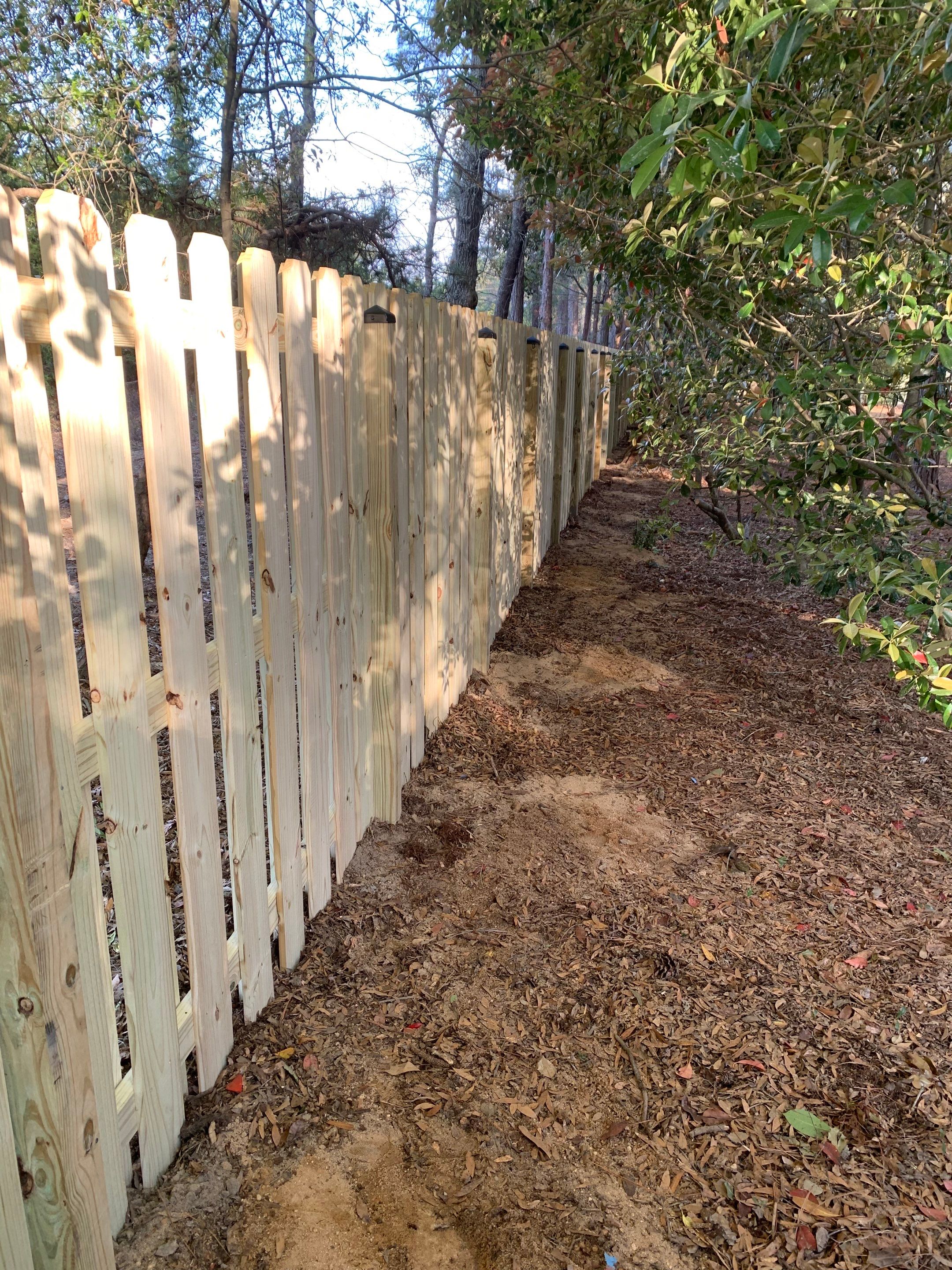 Project in Historic Pinehurst by Superior Fence and Rail