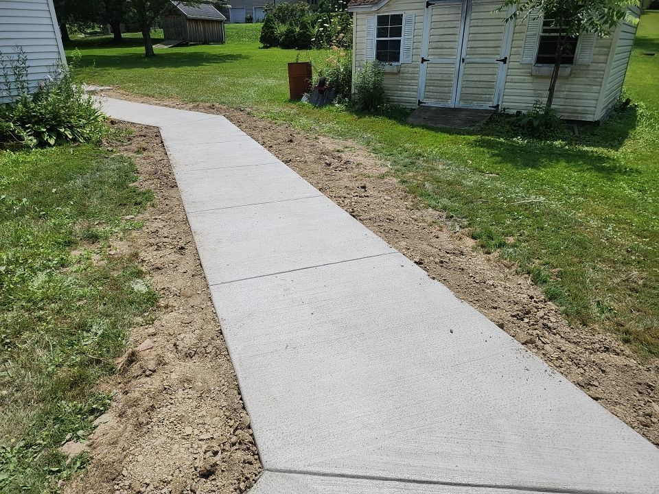 Porch and Concrete by Ivy Lea Construction