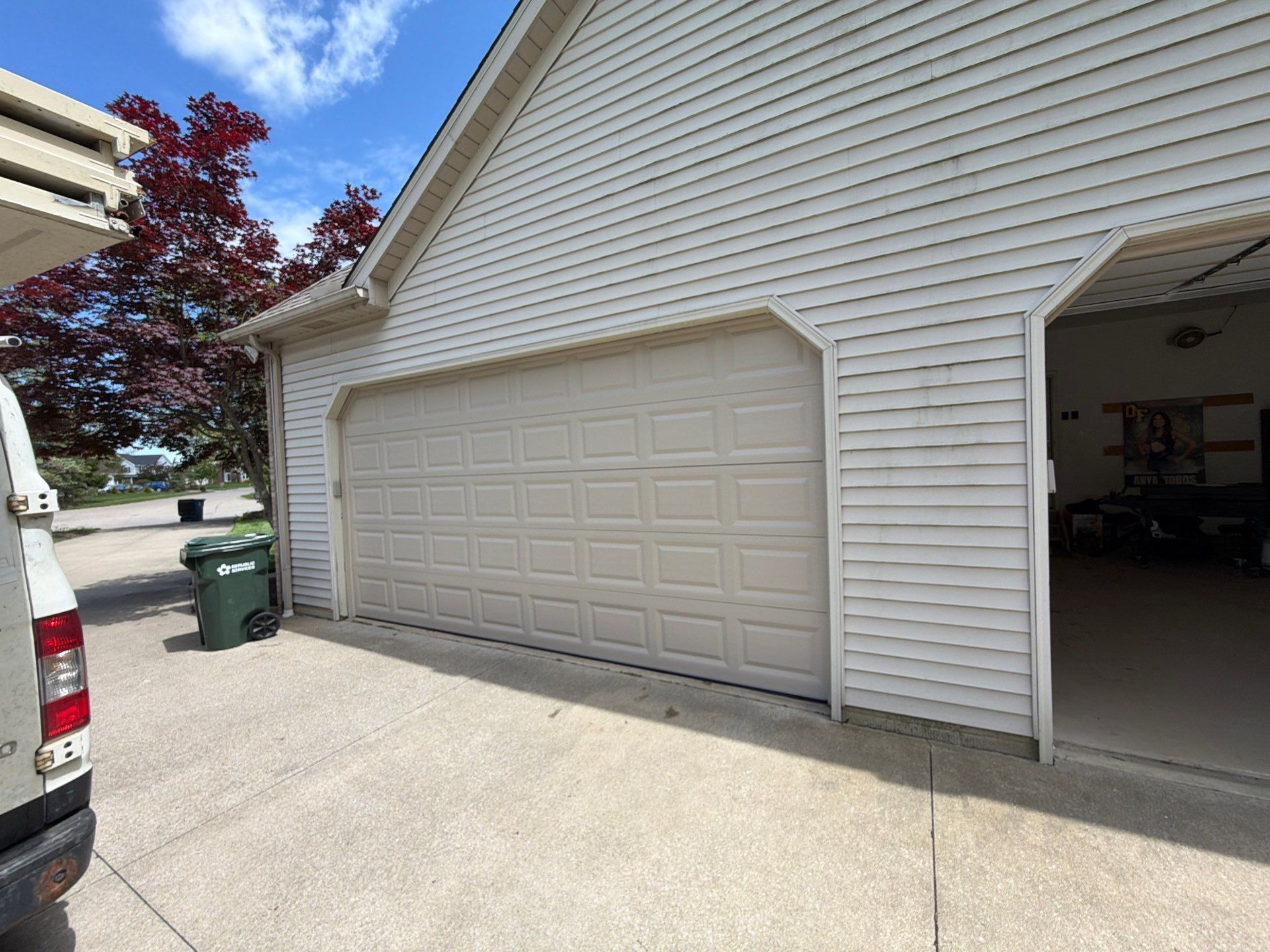 Garage Door Opener and System Update in Olmsted Township by Ohio Garage Door Repair