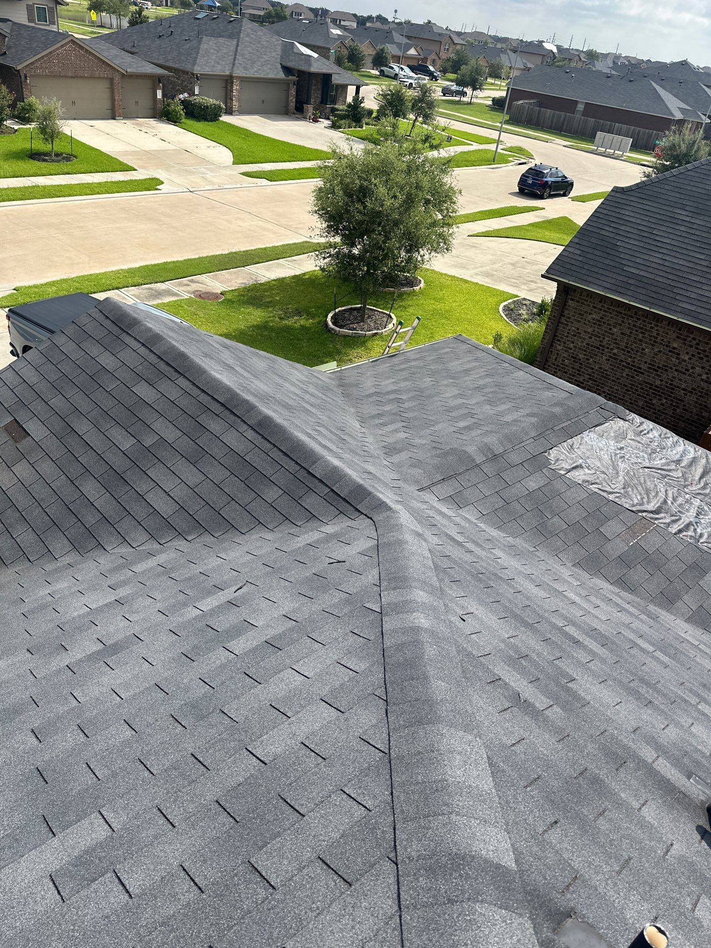 Residential Roofing Repair using Owen's Corning Duration (Lifetime) Shingles by Roof Repair Company