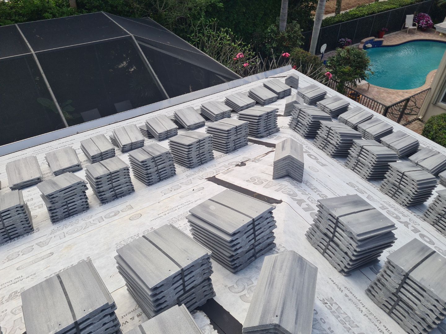 Residential Roofing Installation using WestLake Roofing Tile by BLUES BROTHERS CONSTRUCTION CORP