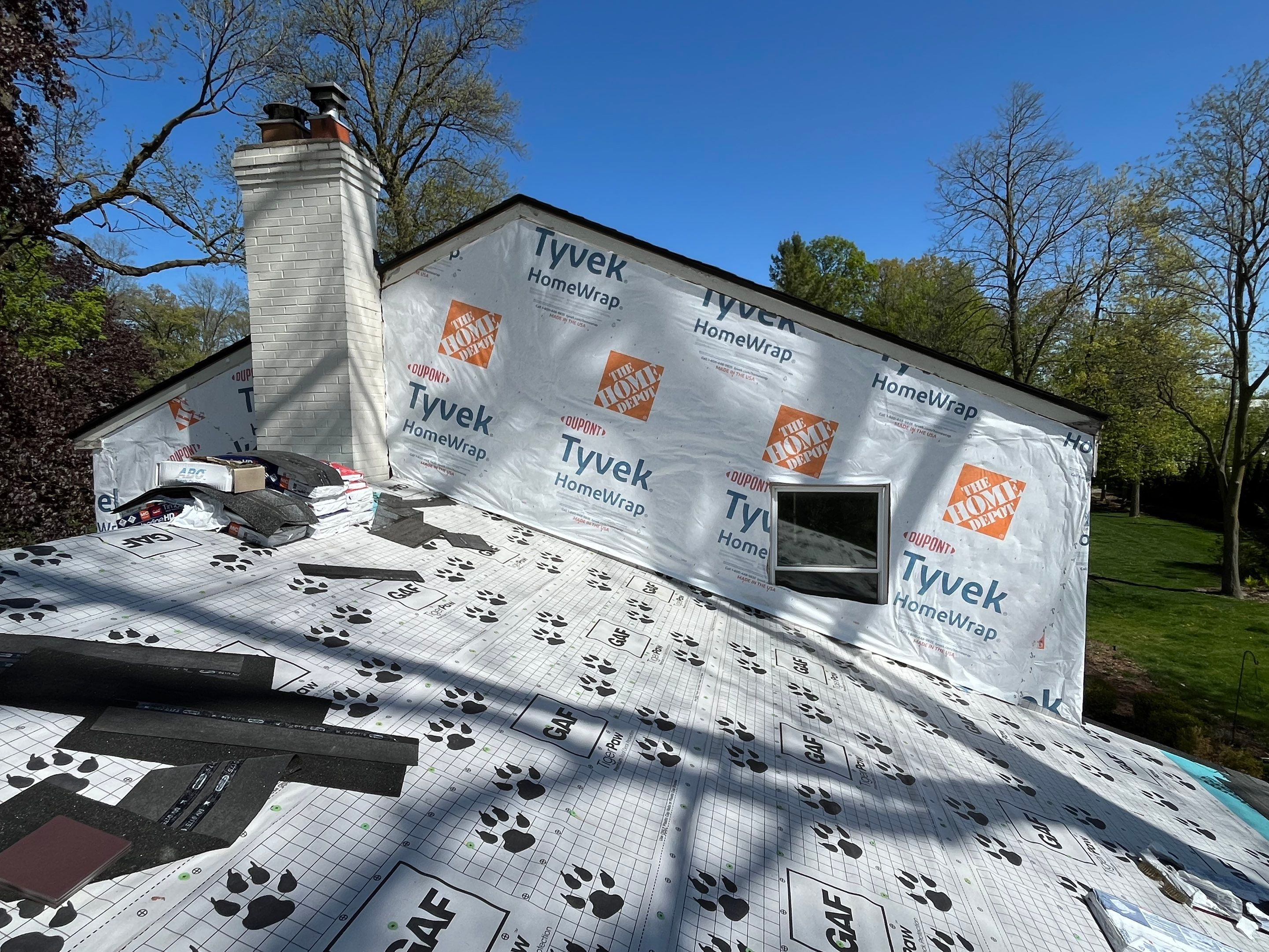 Siding Replacement using Hardie Plank S8 1/4"  Arctic White by 180 Contractors