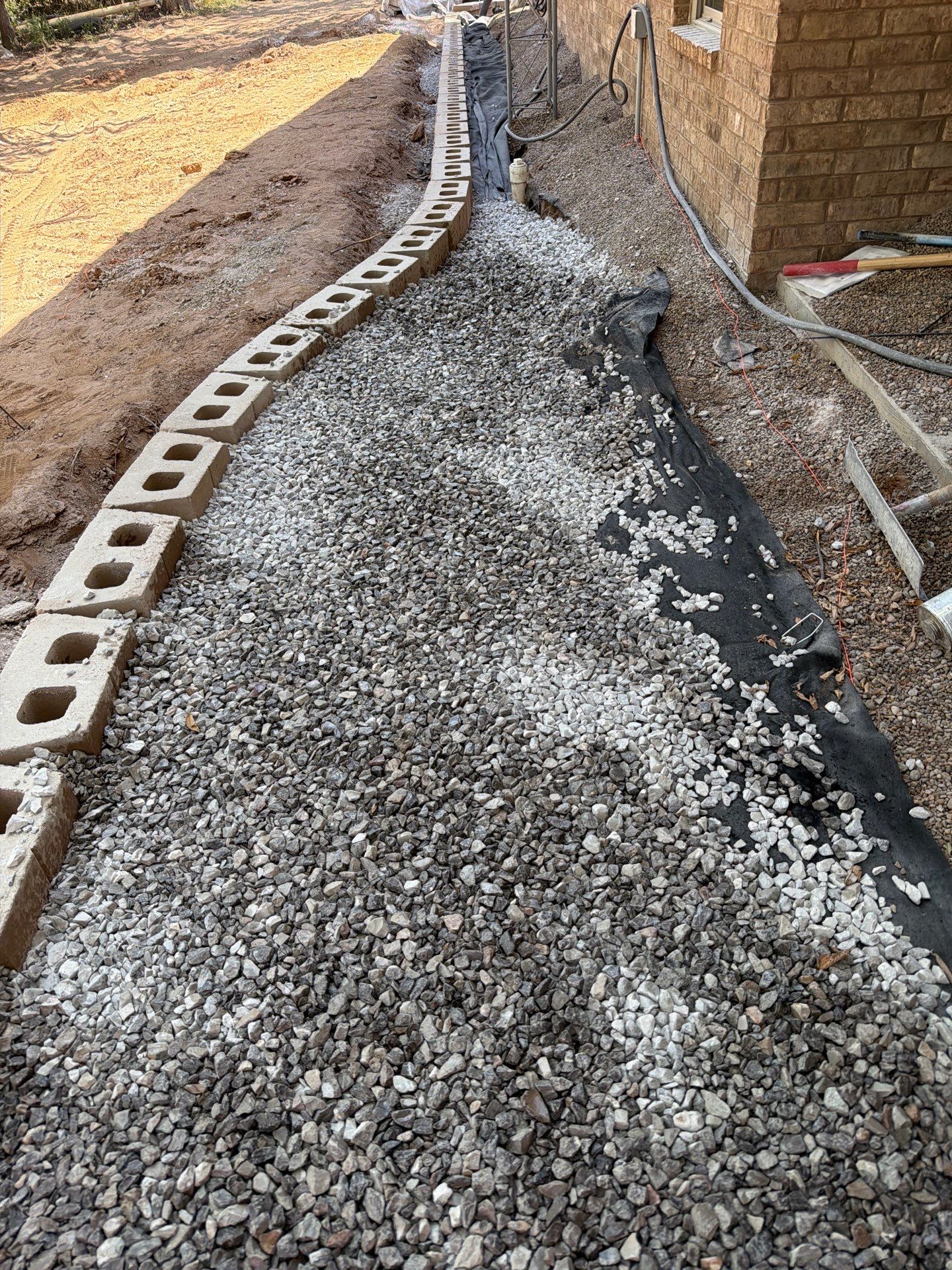 Retaining Wall by Clays Services Inc