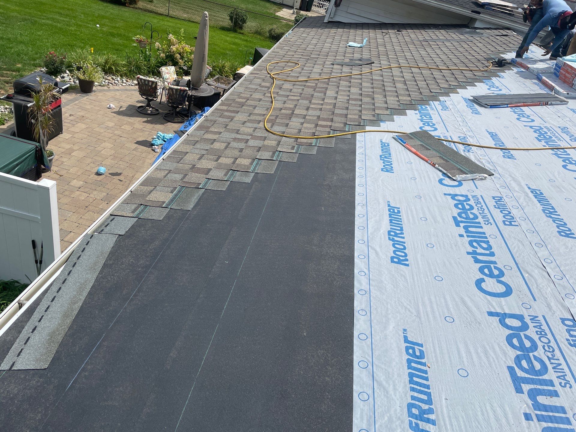 Roof Replacement using CertainTeed Landmark by 180 Contractors