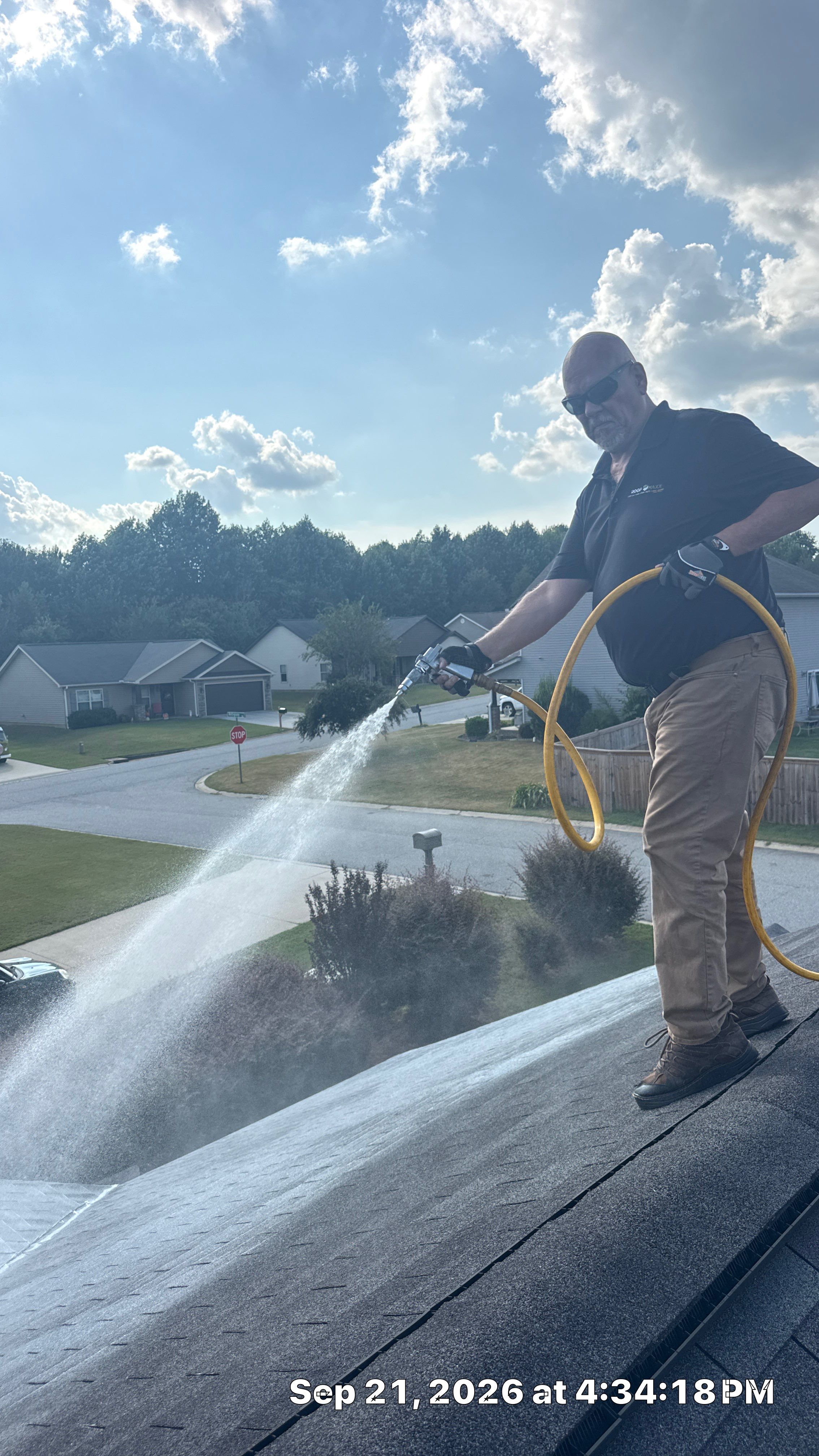 Residential Roof Rejuvenation and Cleaning Service in Anderson by Bright Home Connections
