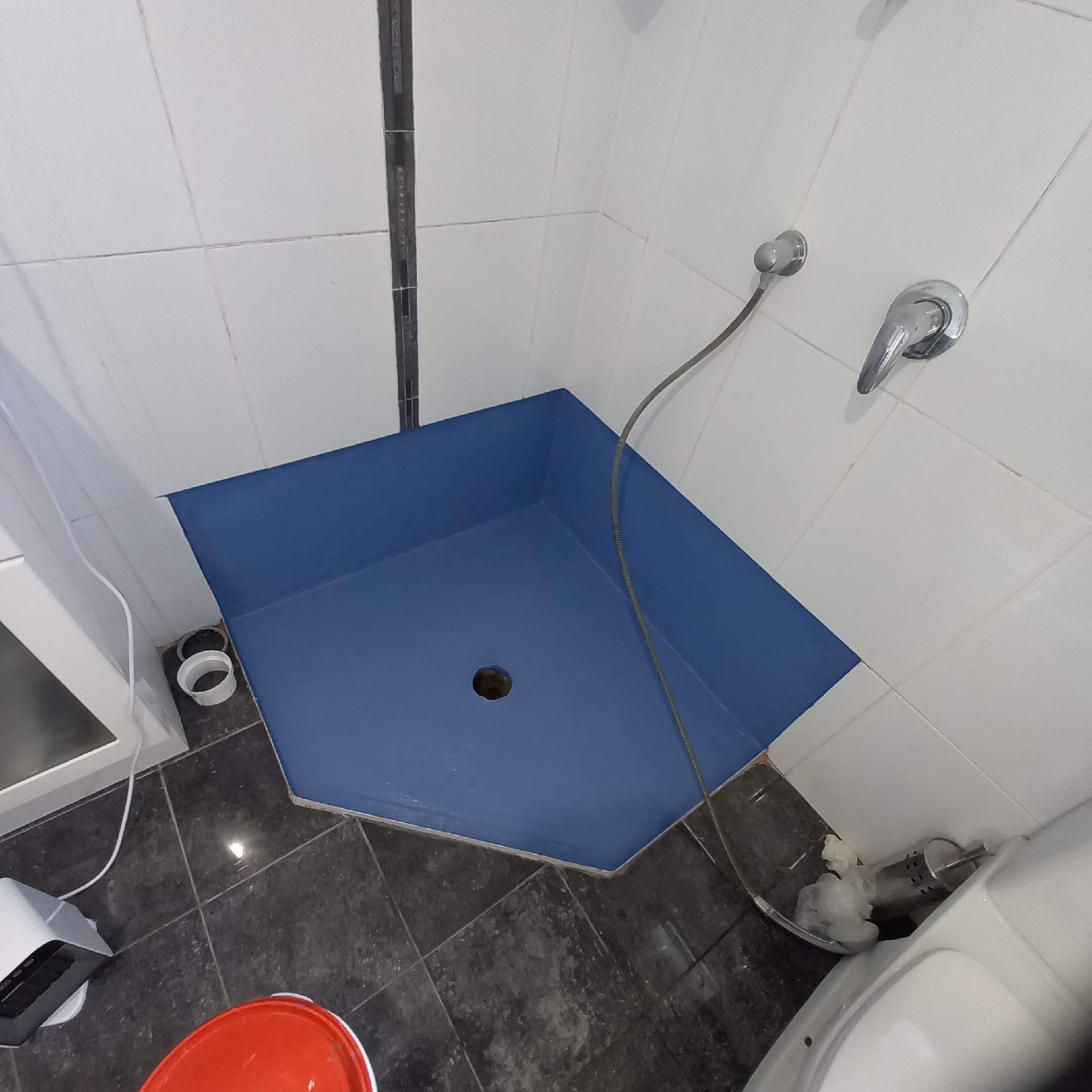 Shower Floor Repair by Re-seal Bathrooms