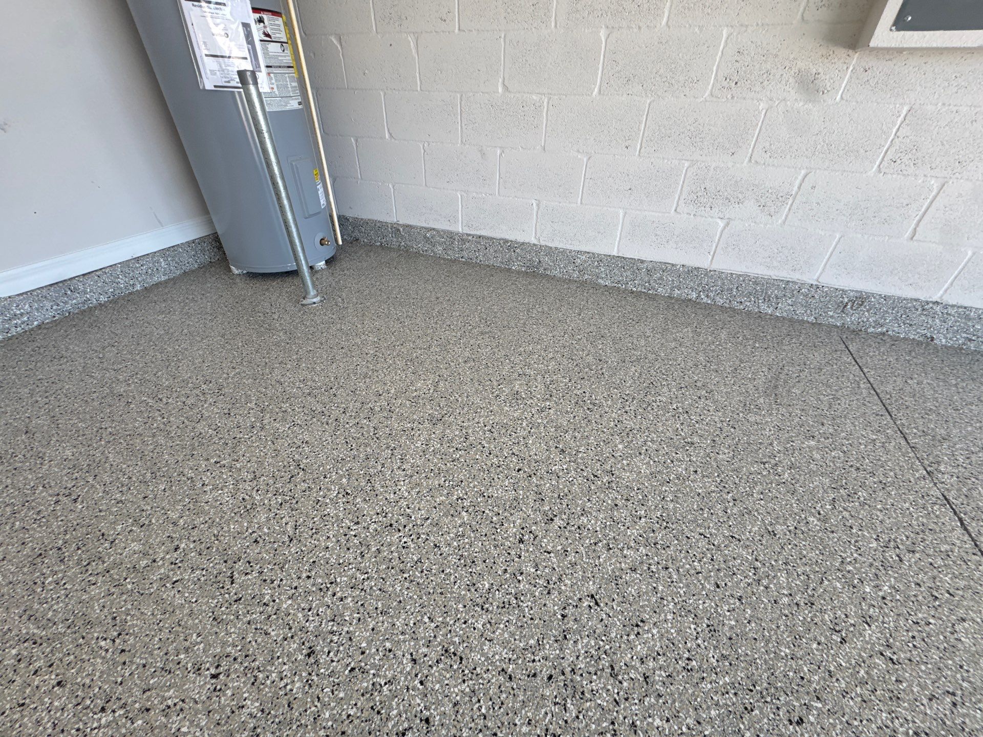 Shoreline Garage Floor Transformation by Performance Floors & Coating