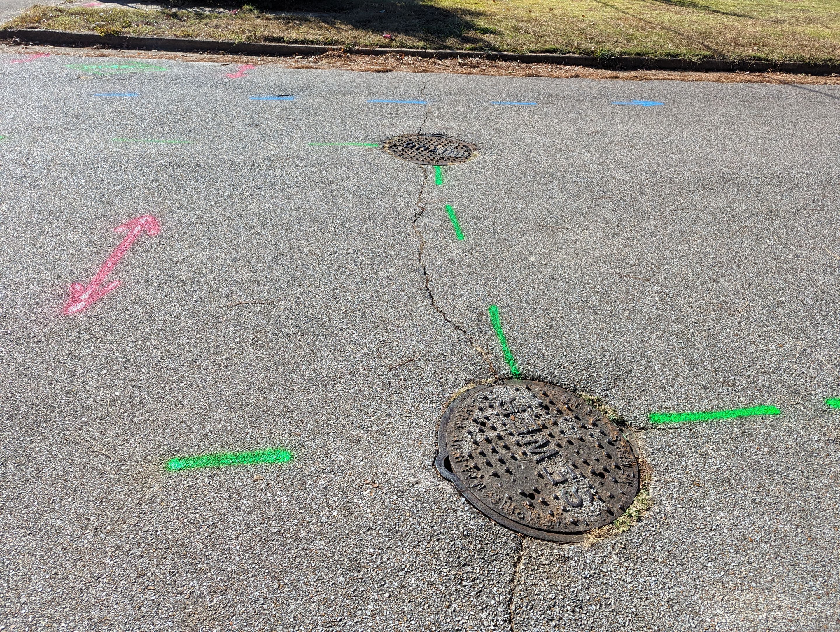 Utility Locating and Verification for Survey Crew by Alsip Locating Service, LLC