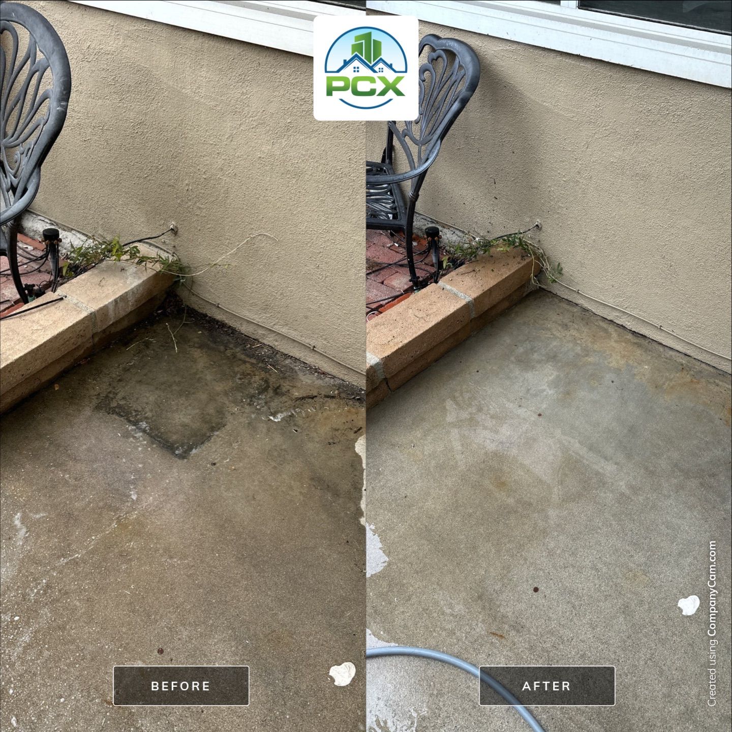 House Wash and concrete cleaning in Fountain Valley by Property Cleaning Experts, LLC
