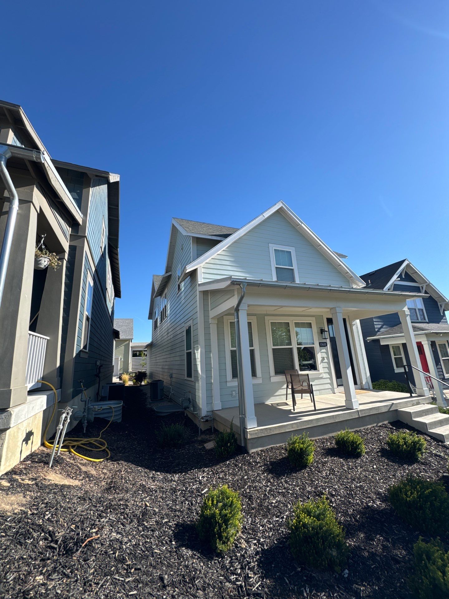 Project in South Jordan by Master Rain Gutters.