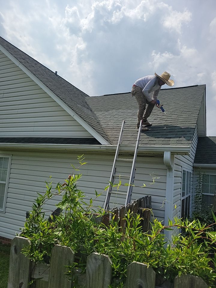 Roof Repair using 7/16-in x 4-ft x 8-ft OSB Sheathing by RGR Construction and Roofing, LLC