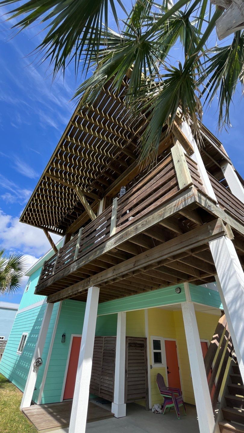 Roof Top Clubhouse on the Beach by Bayfront Roofing and Construction