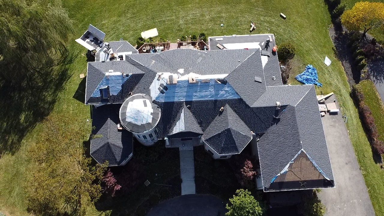 Residential Roofing Installation using Certainteed Landmark Pro Shingles by Best Roofing & Siding Company