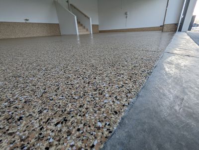 Garage using Sandstone