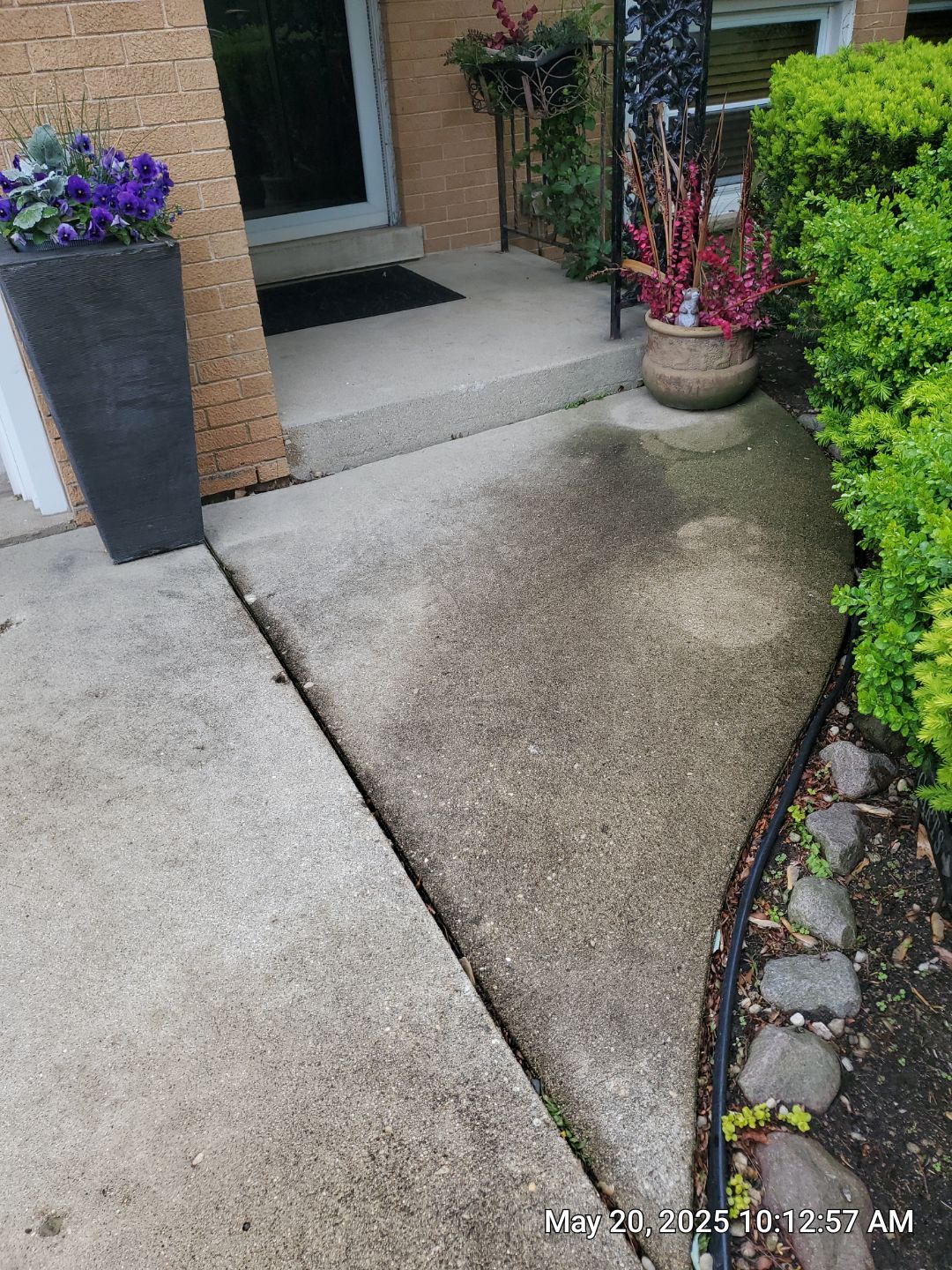 Brick paver cleaning  by Northern Power Washing LLC.