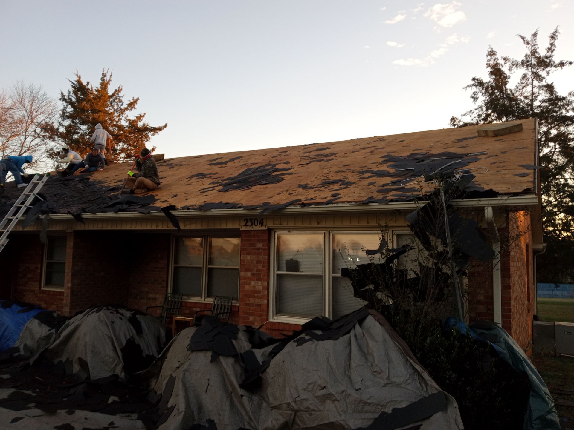 Morgan's Roof by BROCK BUILDERS 