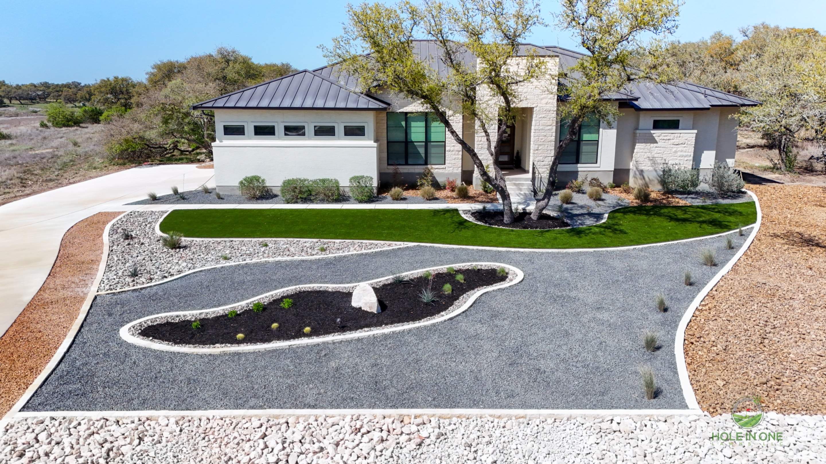 Belle Oaks, Bulverde TX by Hole In One Lawns, LLC