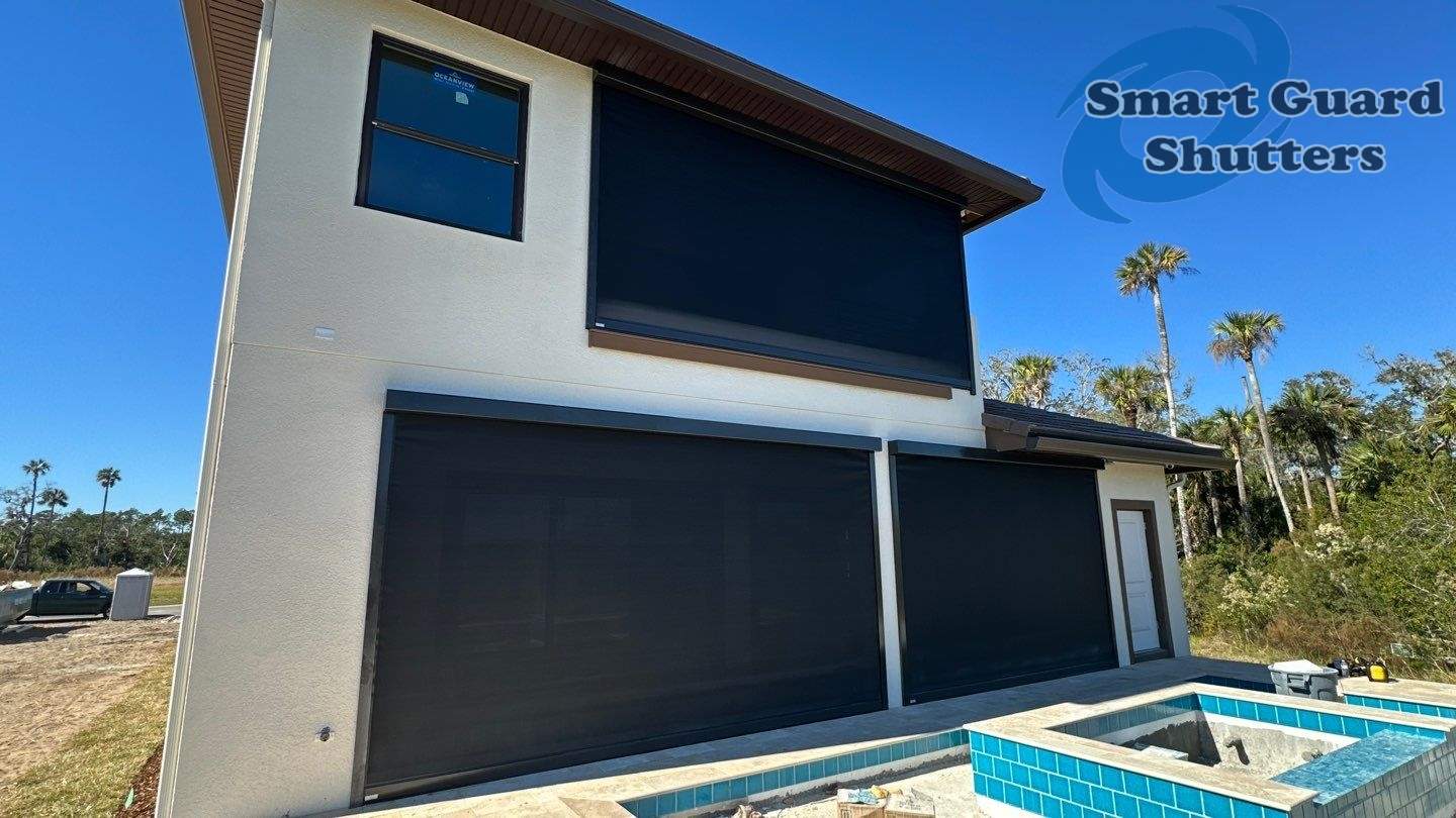 Hurricane Screen Bronze/Black by Smart Guard Shutters
