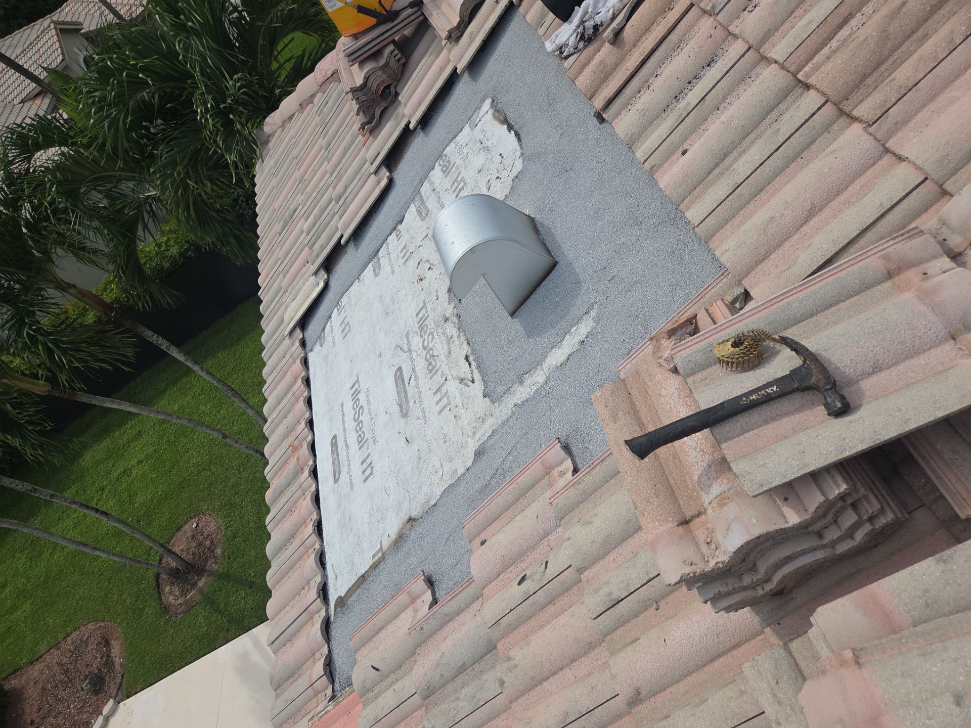 Tile Roof and Roof Vent Repairs in Wellington by Aastro Roofing