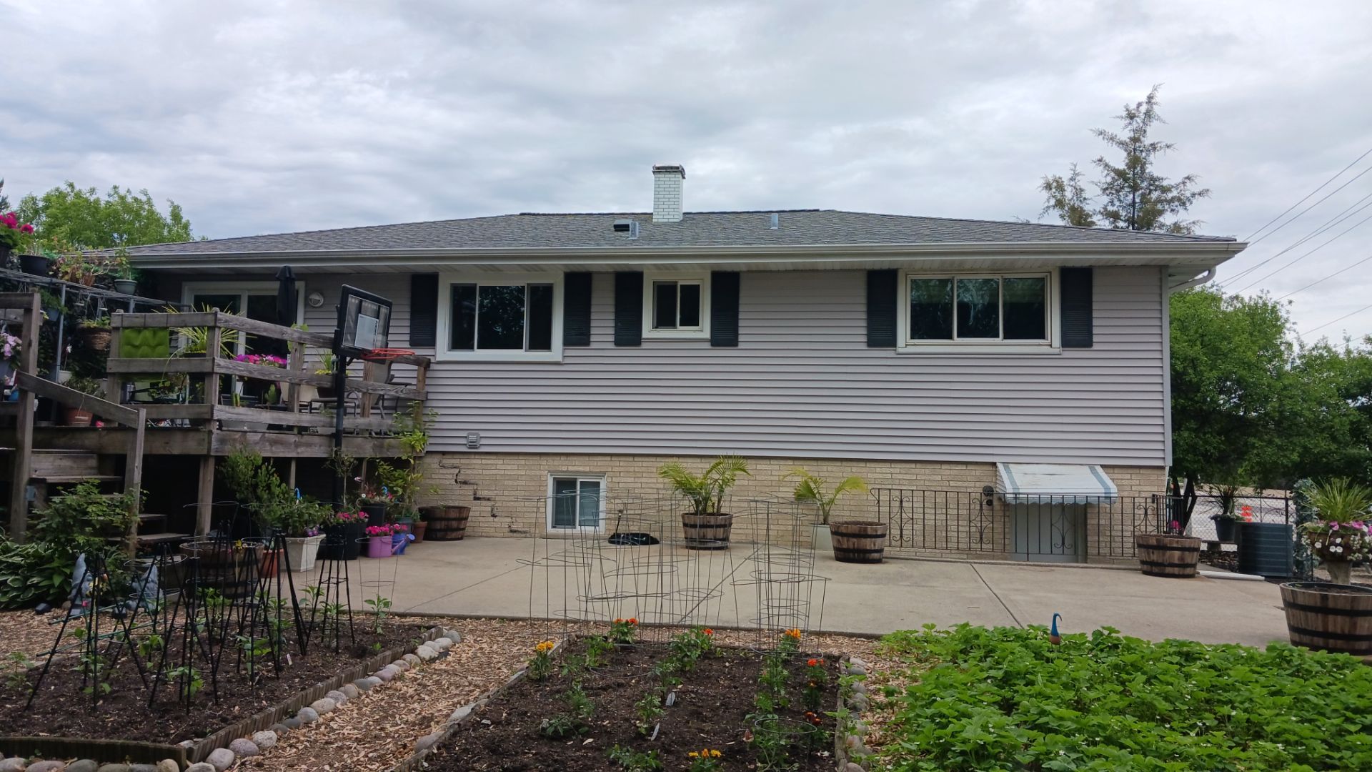 New Siding on Back Wall by NextWave Construction