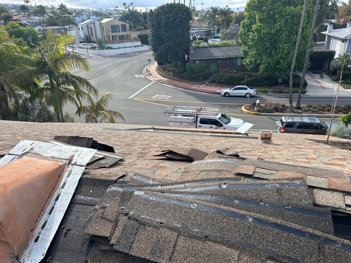 Complete Architectural Shingle Roof Replacement in San Clemente by Reliable Roofing San Diego Inc.