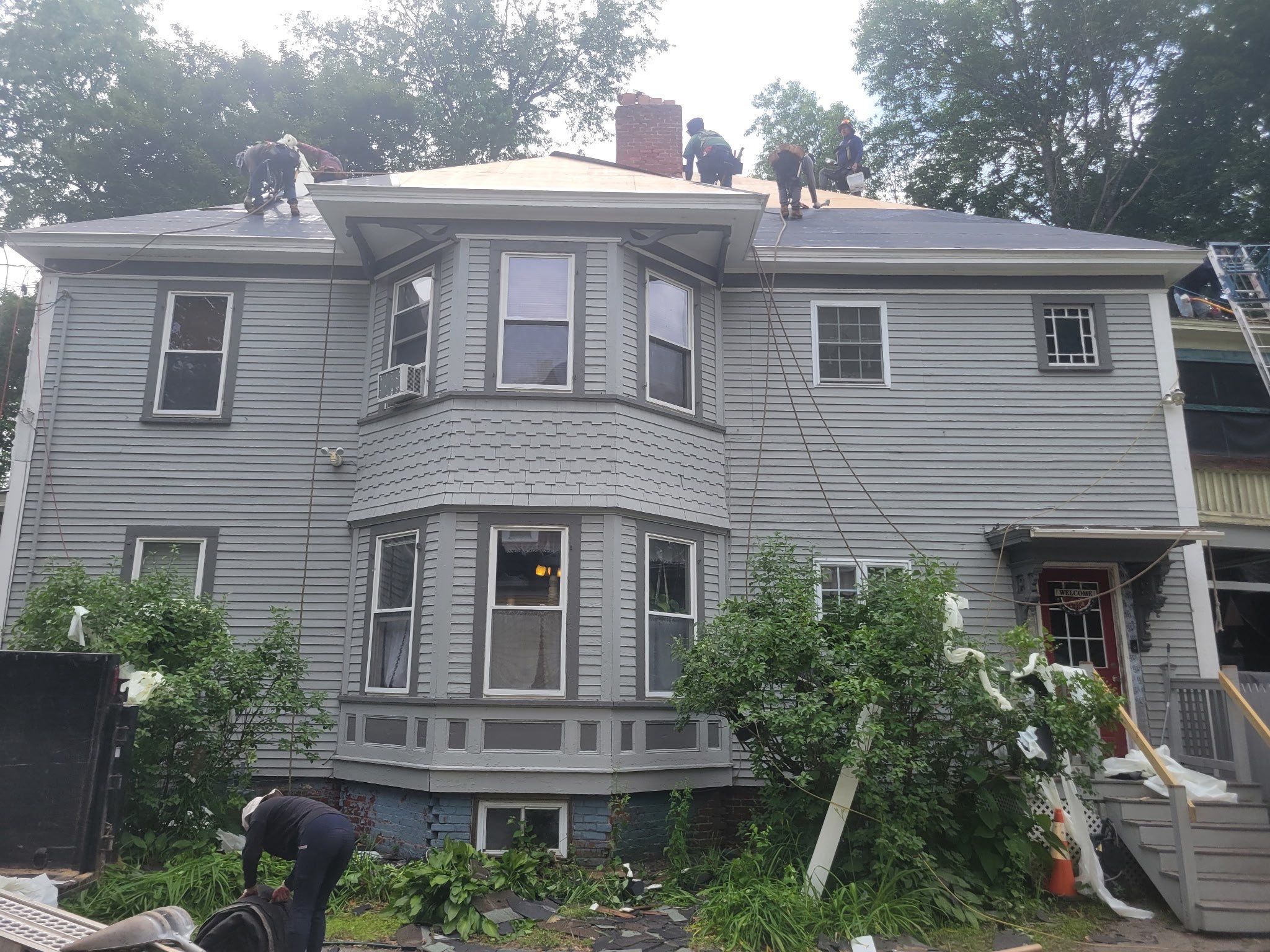 Claremont, NH – Complete Roof Deck Restoration & Owens Corning Roof Installation by Tall pine roofing