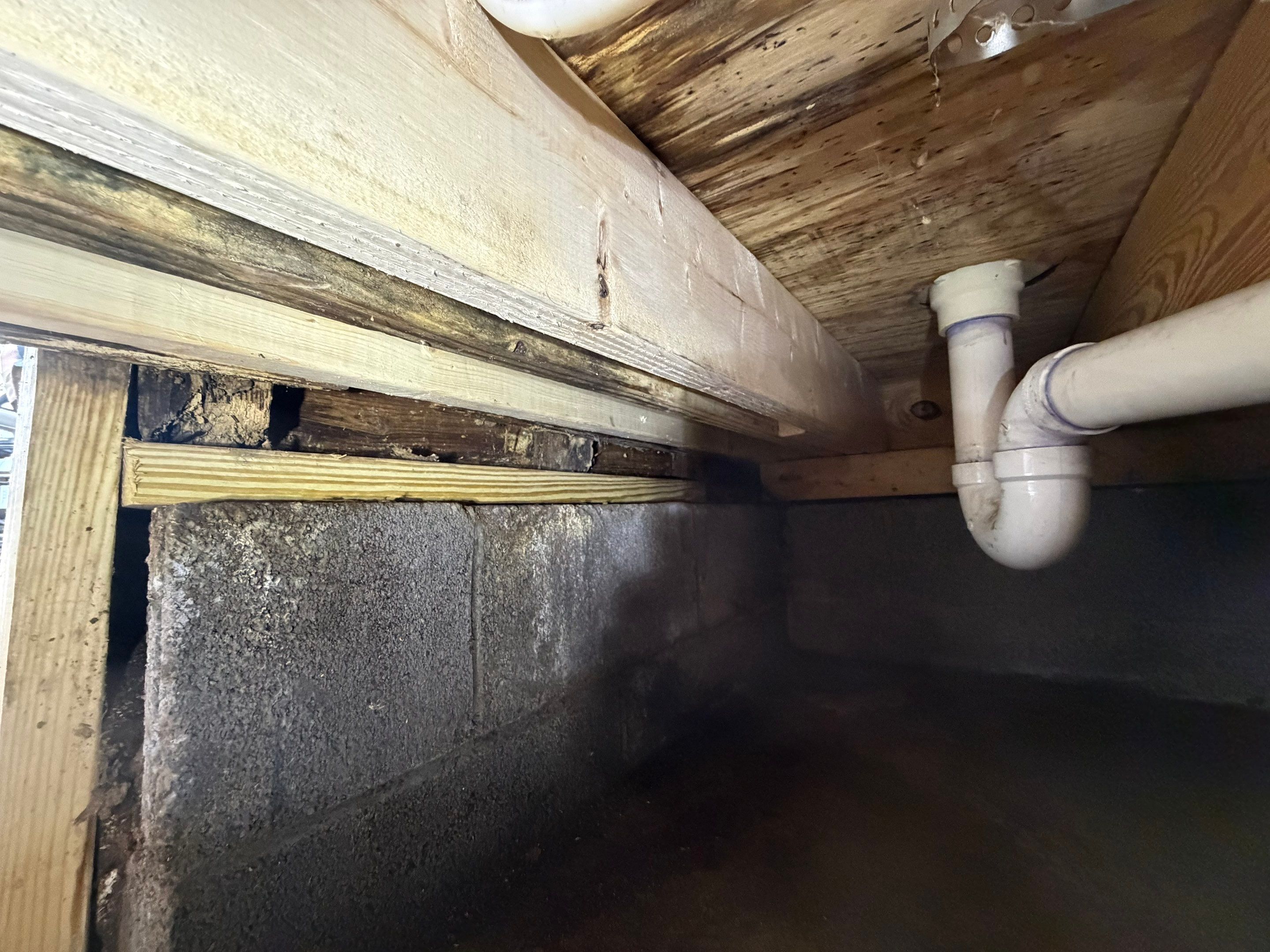 Project in Norfolk by Patriot Crawl Space Repairs