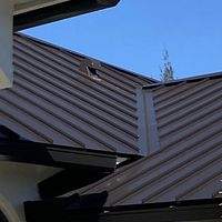 24ga 1.5" Snap-Lock Dark Bronze by Total Roofing System The Metal Roof Experts