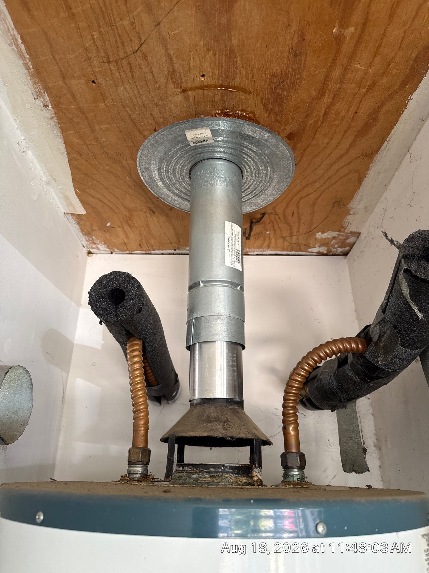 Gas Water Heater Replacement and Plumbing Update in College Station by 4L Contracting LLC