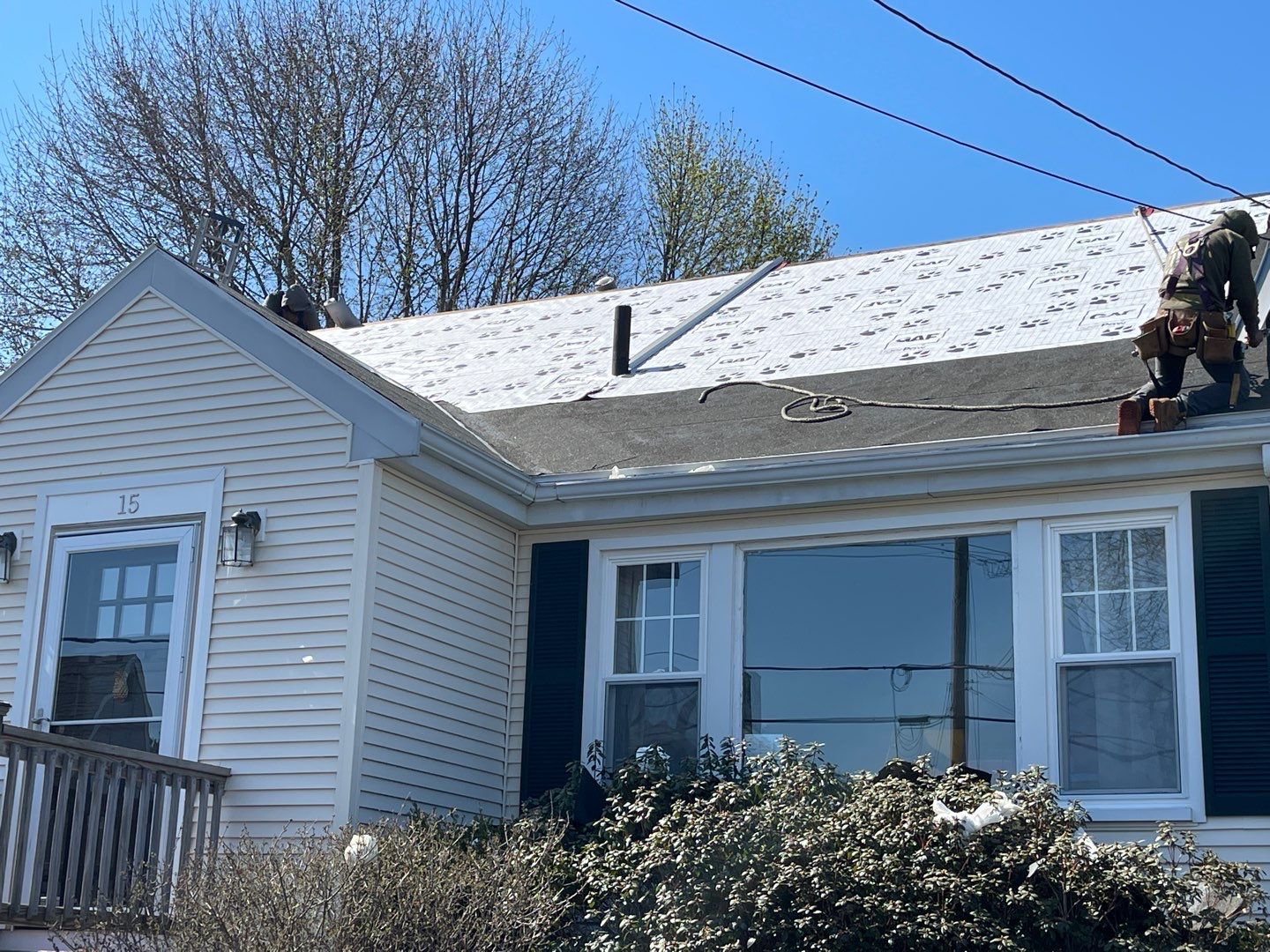 Residential Roofing Installation using GAF Timberline HDZ by Sensible Home Solutions