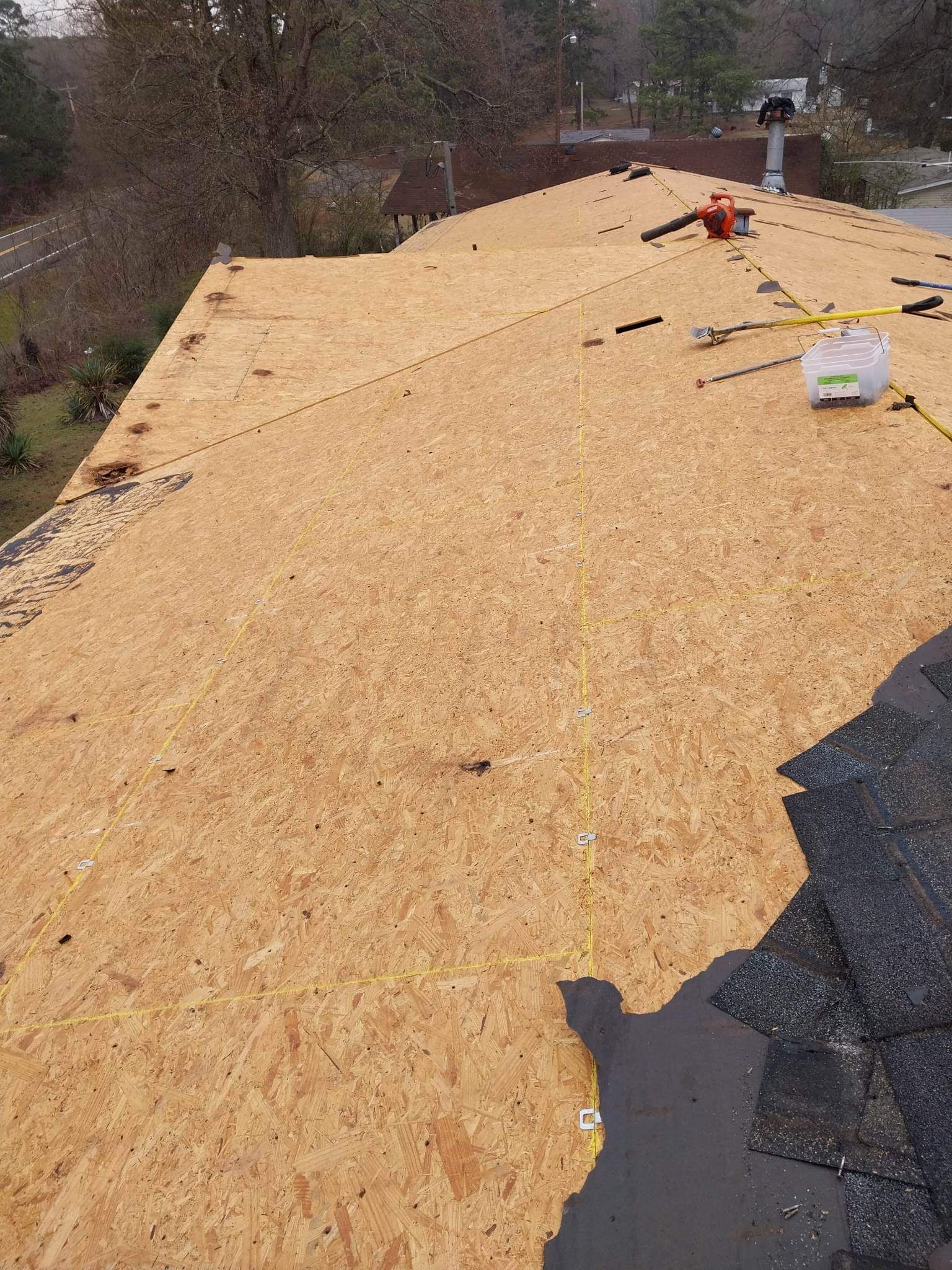 Residential Roofing Installation using 29 gauge metal by Hostetler Roofing