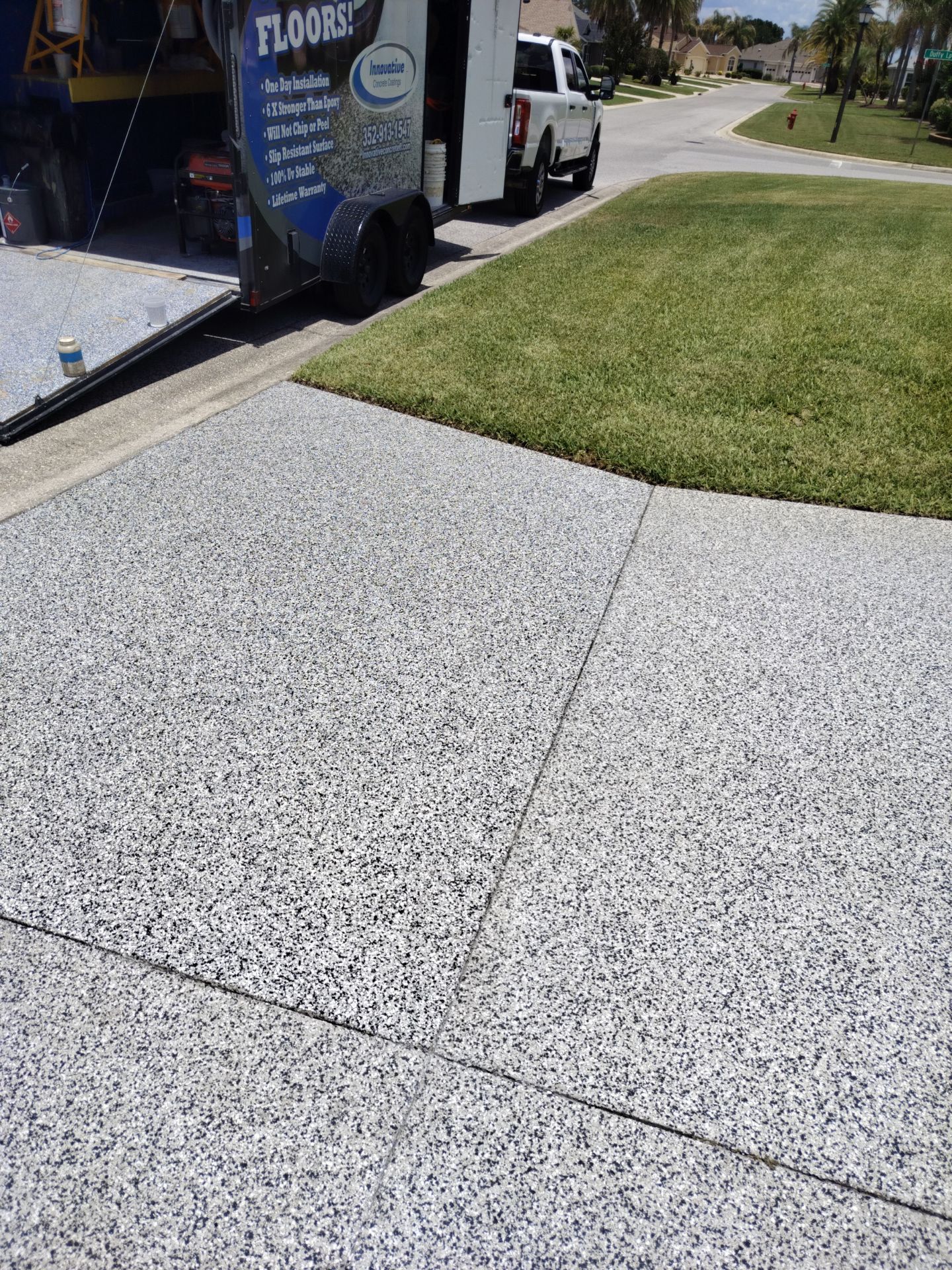 Project by Innovative Concrete Coatings by Innovative Concrete Coatings 