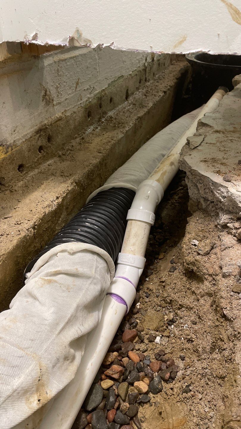 Waterproofing for our neighbor Heather by Waterproofing Northeast