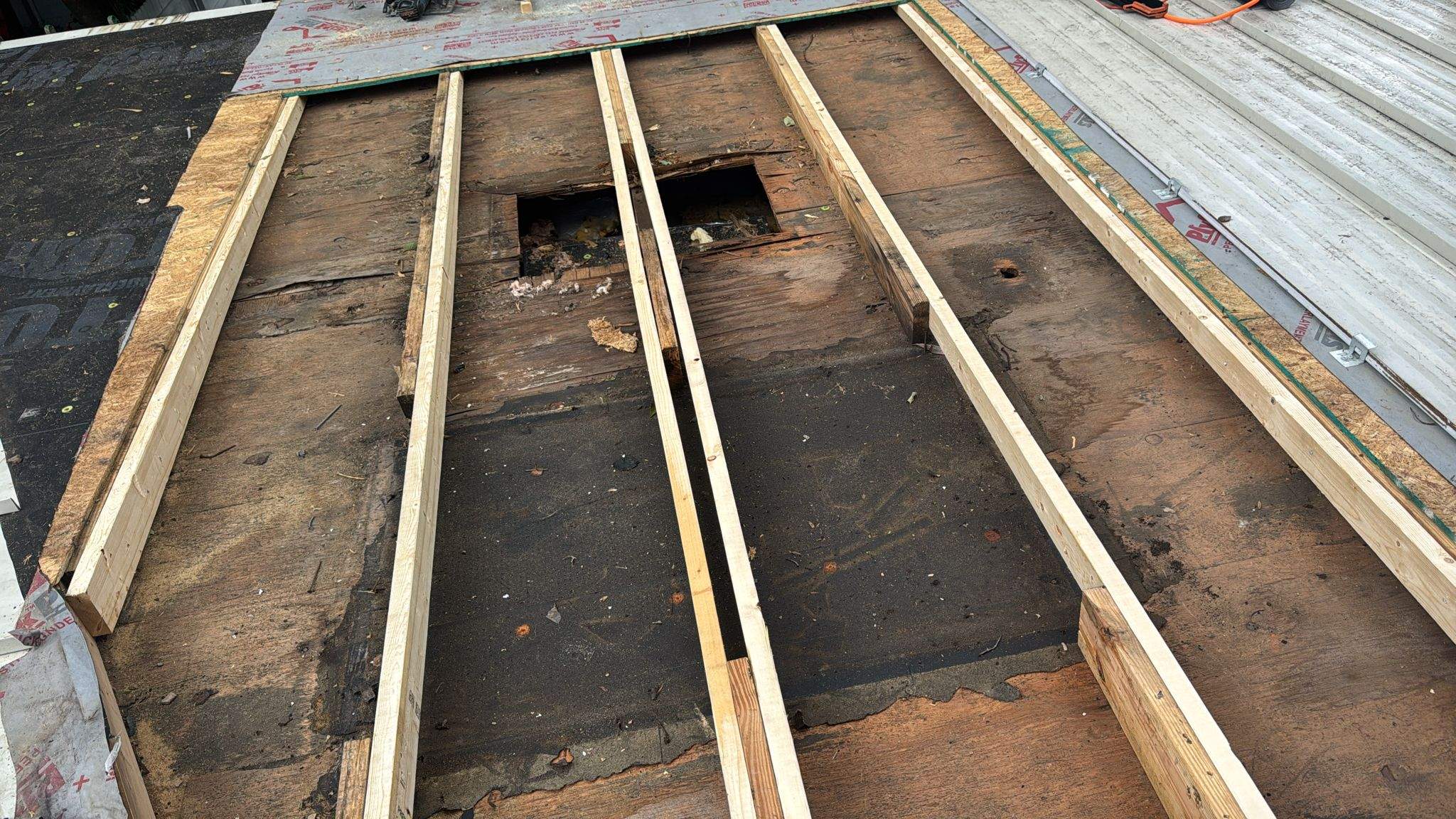 HVAC Patch Repair Project by Level Up Roofing and Restoration Services LLC