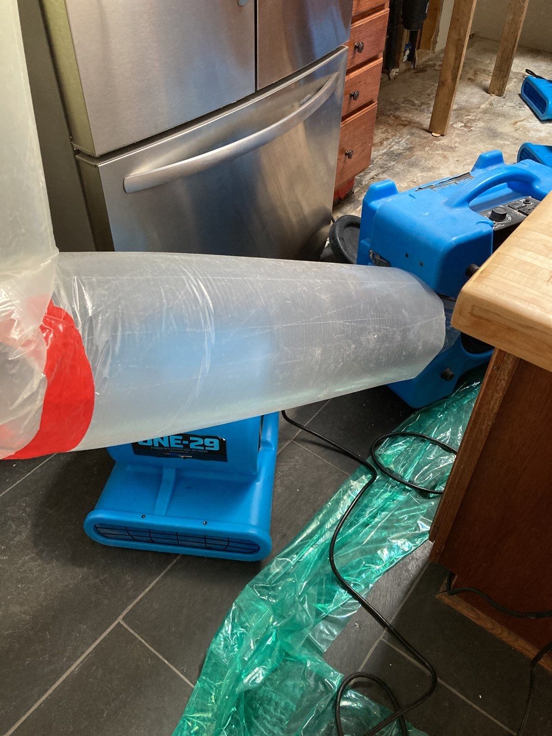 Mold Remediation using Containment by Accountable Home Services