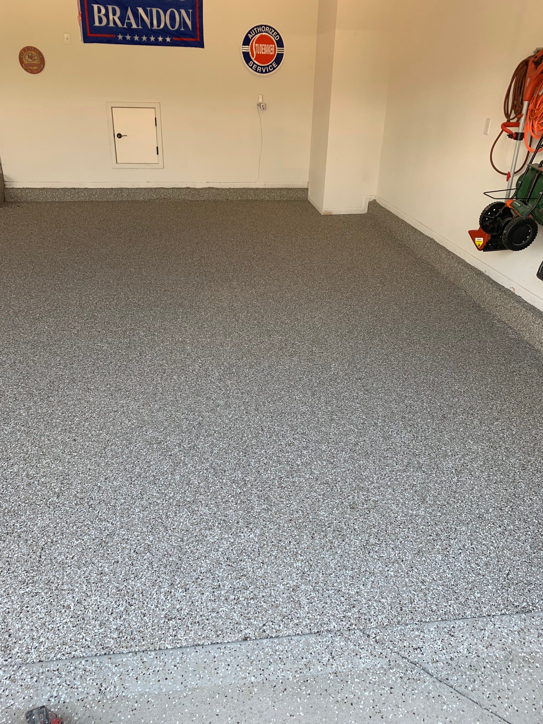 Garage using Pebble Beach by Select Painting, Coatings & Garage Cabinets