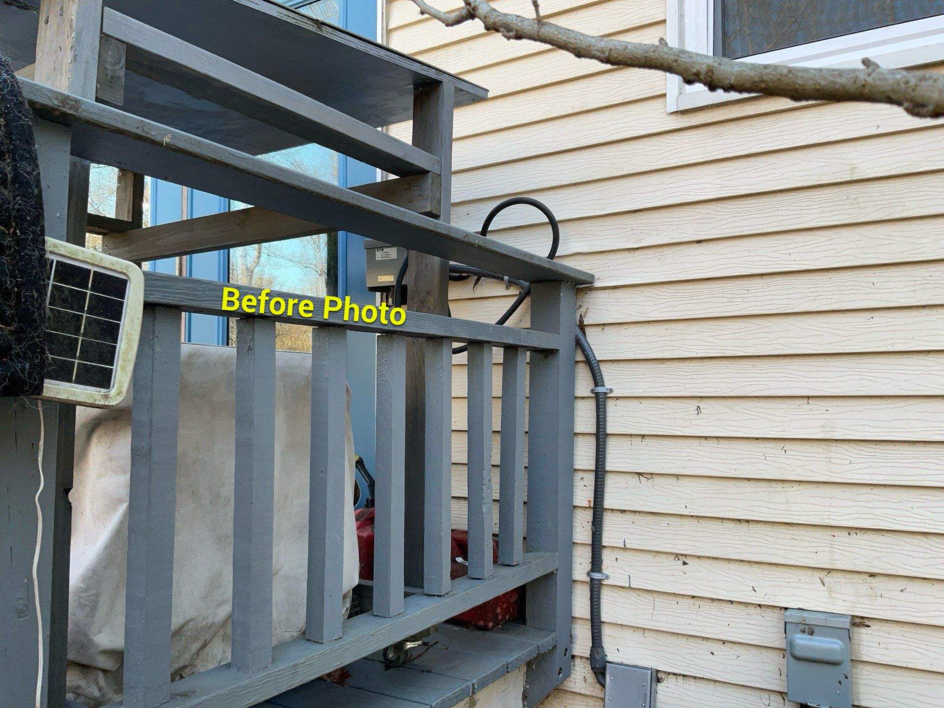 New Screen in cover porch  by Alpha Design Services