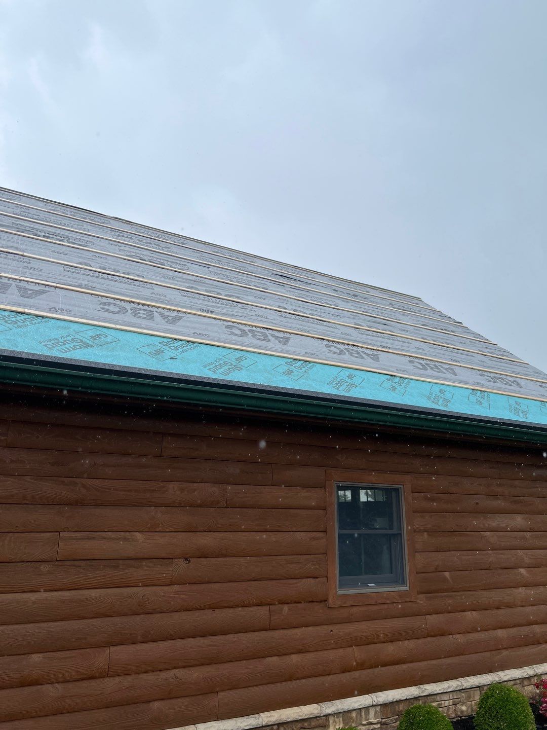 Residential Roofing Installation using Performance Panel Metal - Frost Black by RoofX 