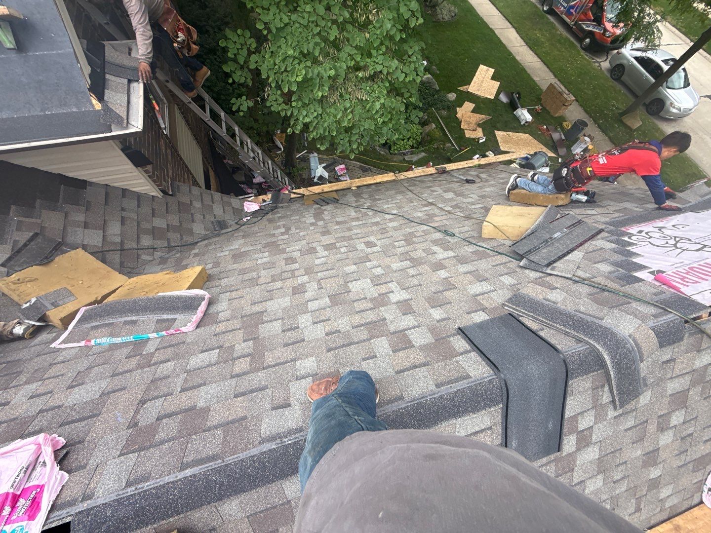 Roof Replacement using Owens Corning Duration Flex by 180 Contractors