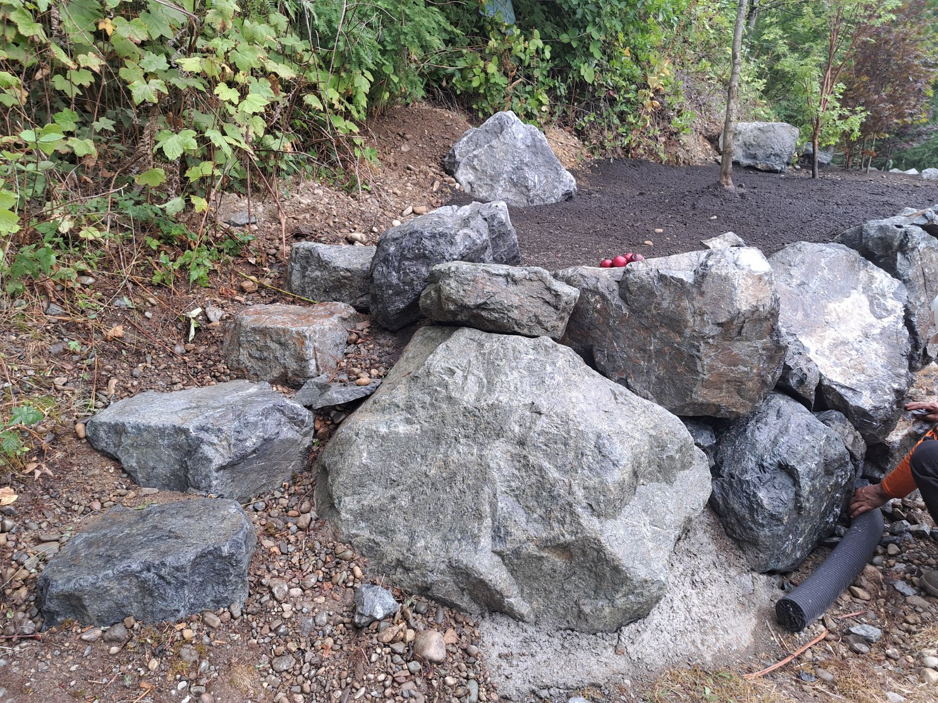 Jim | Rockery Wall, Landscaping, Road Repair & Sealcoating by Jireh Asphalt & Concrete Inc 