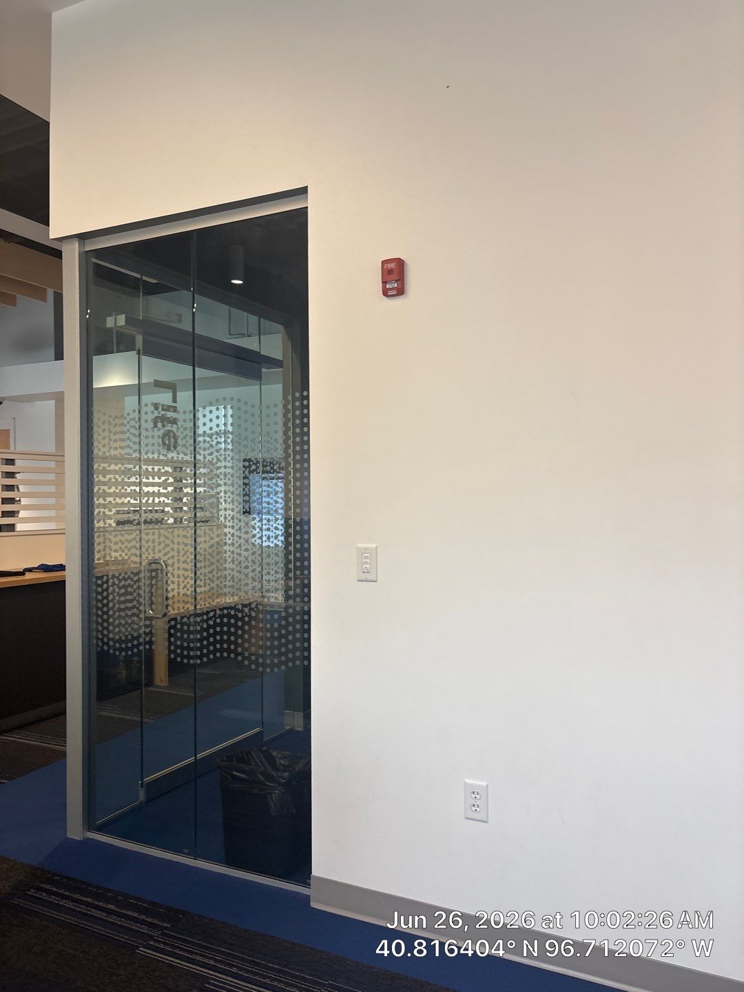 Modern Office Remodel Featuring Custom Acoustic Baffles in Lincoln by CompanyCam Sales Demo
