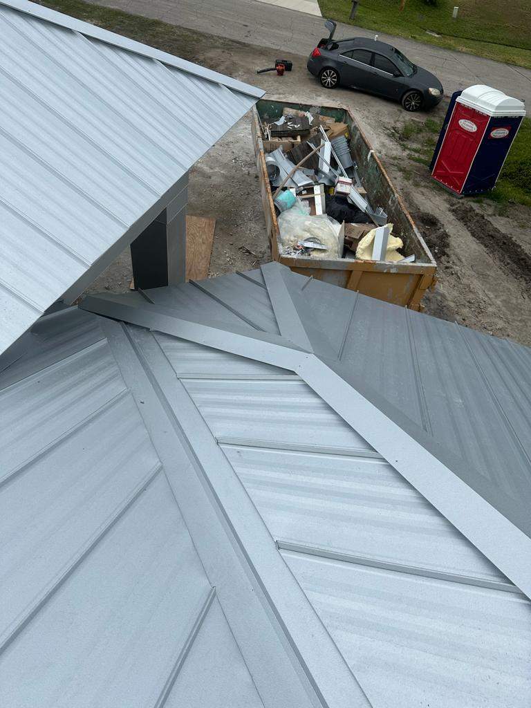 24ga 1" Nail-Strip Mill Finish by Total Roofing System The Metal Roof Experts