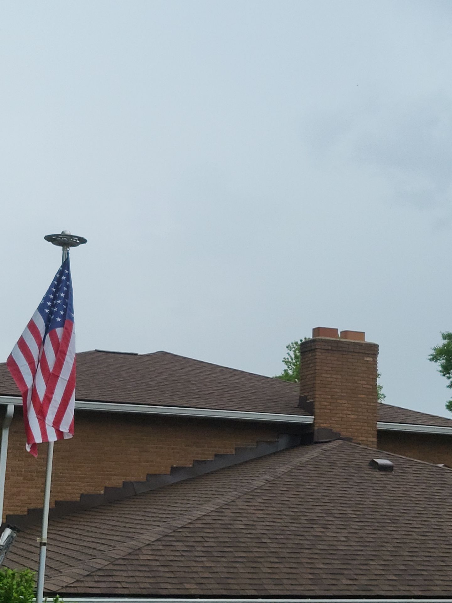 Atlas Pinnacle, Color, Burnt Hickory, Drip Edge, Color, Royal Brown by Eagle Eye Roofing